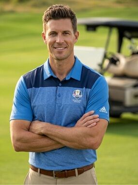 NWT Adidas Ryder Cup 2020 Whistling Straits Polo - Men's XL - Focus Blue